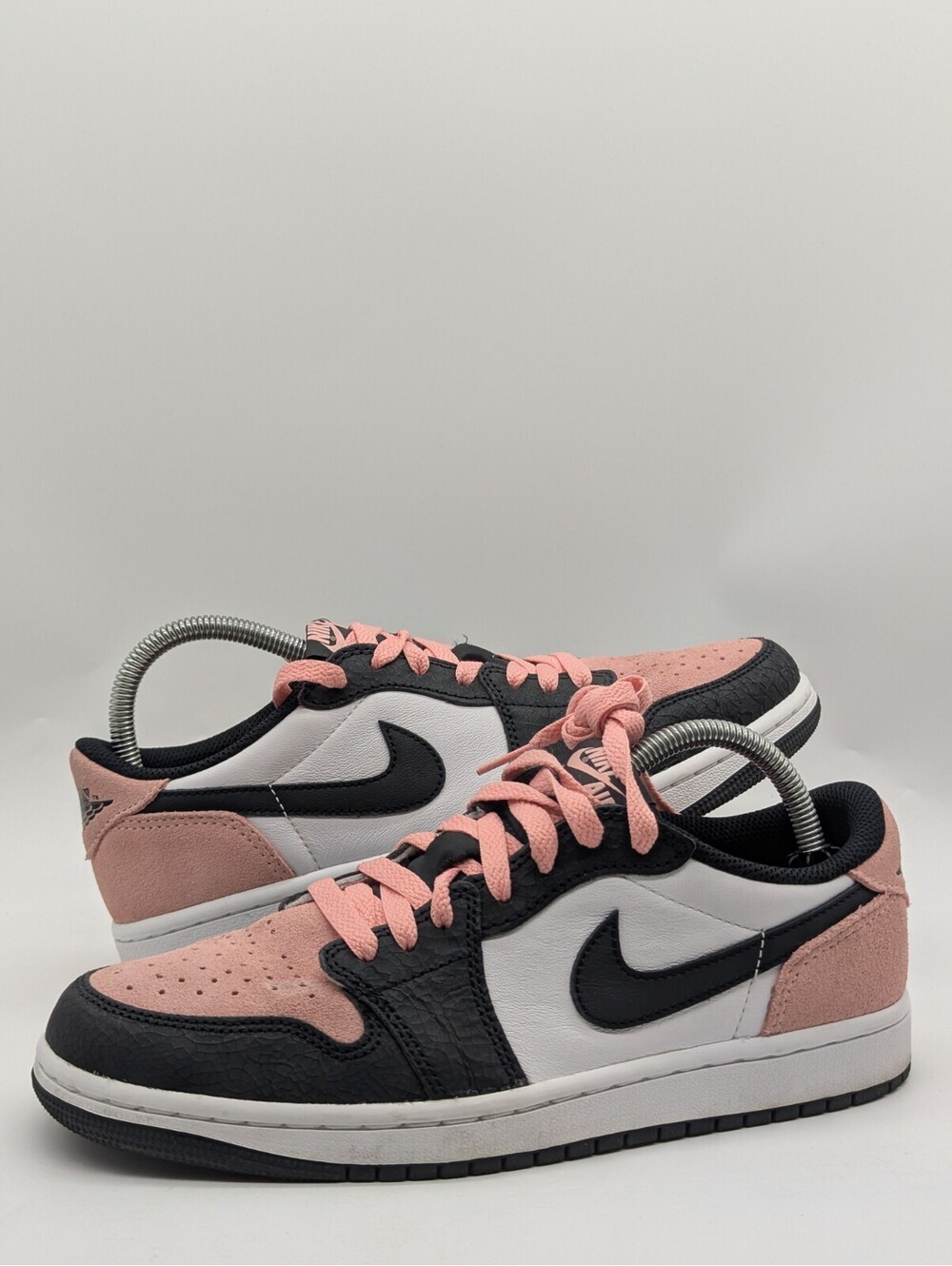 Jordan 1 Low OG Bleached Coral Mens Size 7.5 / Womens 9 Pink Shoes CZ0790-061